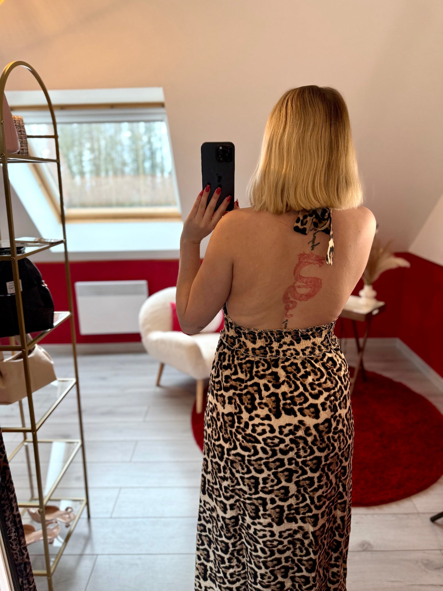 ROBE DOS NU LÉOPARD - MaisonKLLY