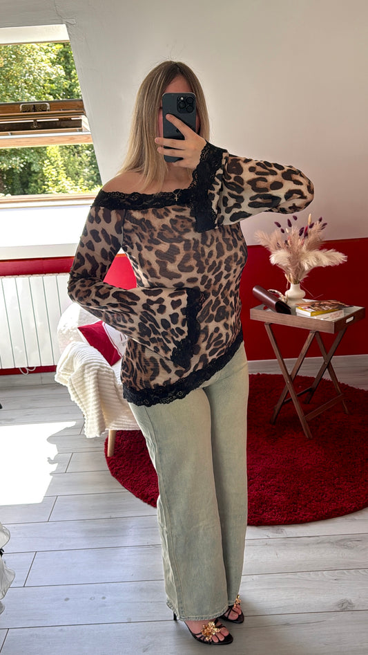 TOP LÉOPARD - MaisonKLLY