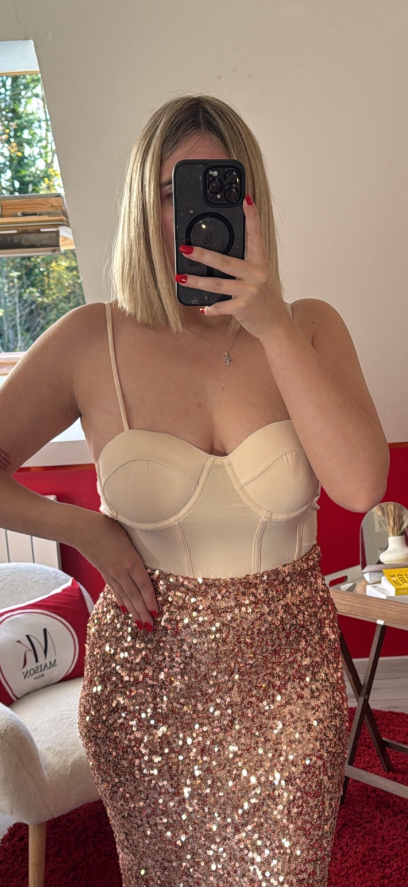 BODY À COQUE BEIGE - MaisonKLLY