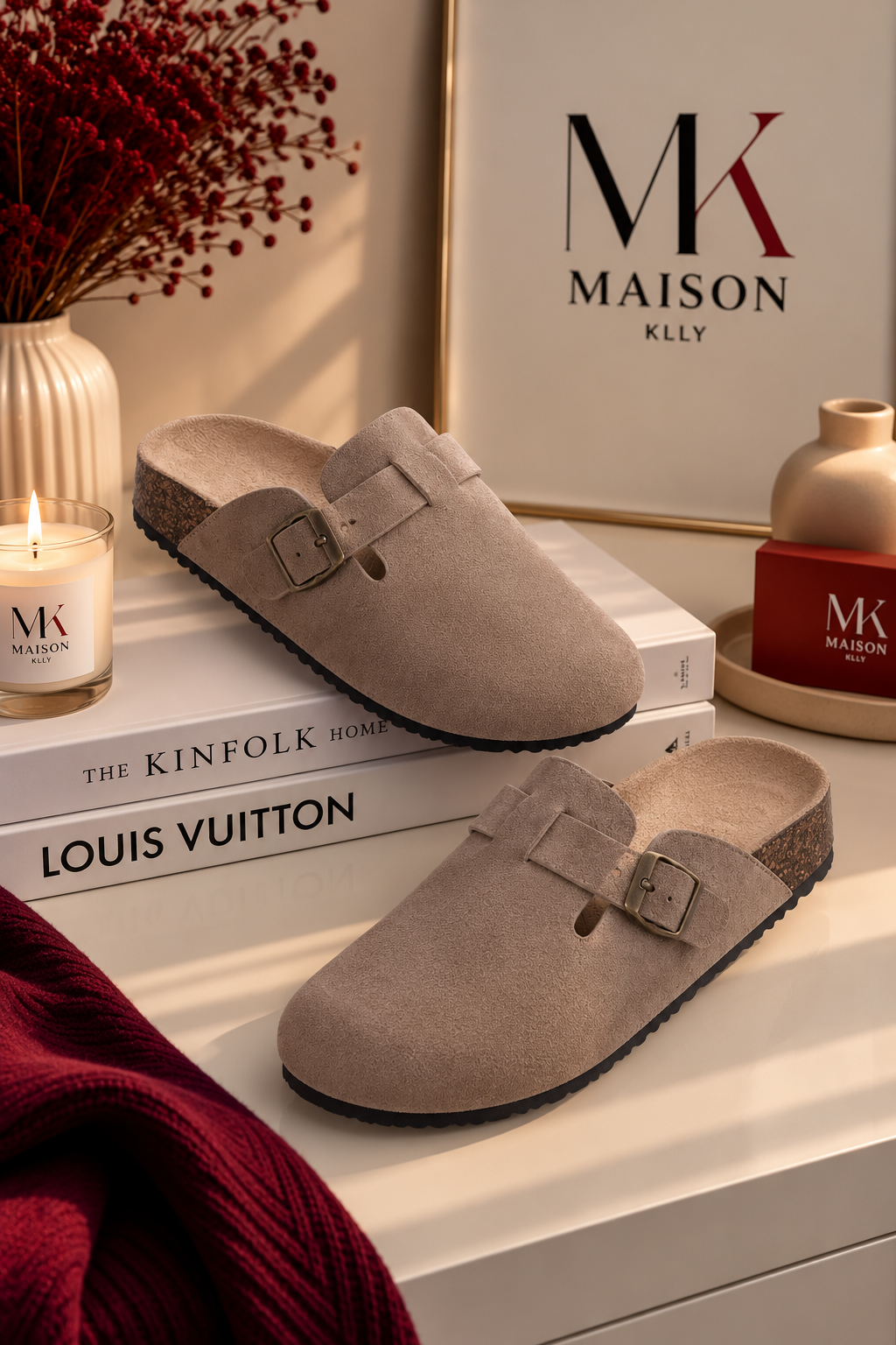 MULES ÉTÉ TAUPE