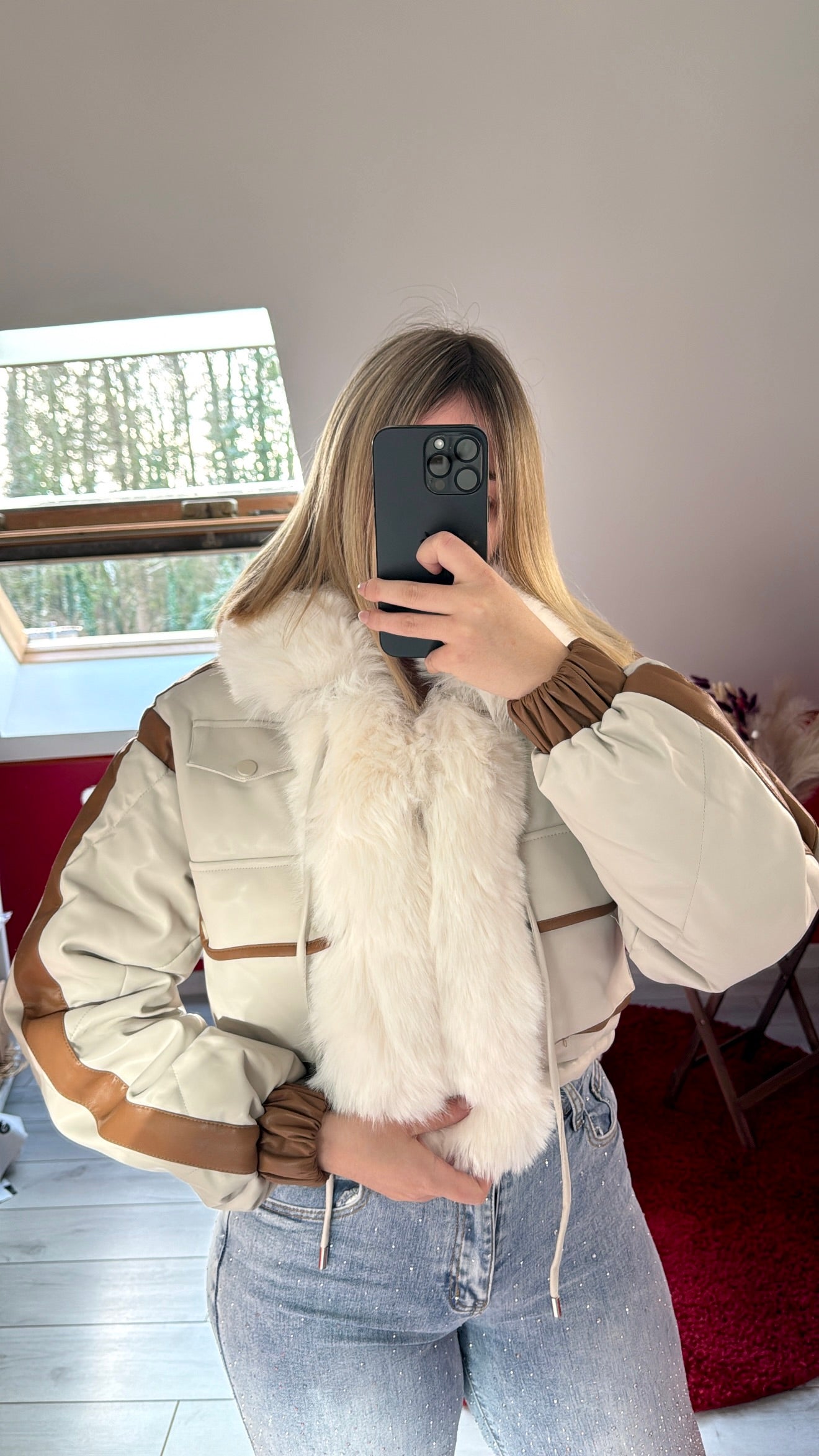 DOUDOUNE FOURRURE COURTE - MaisonKLLY