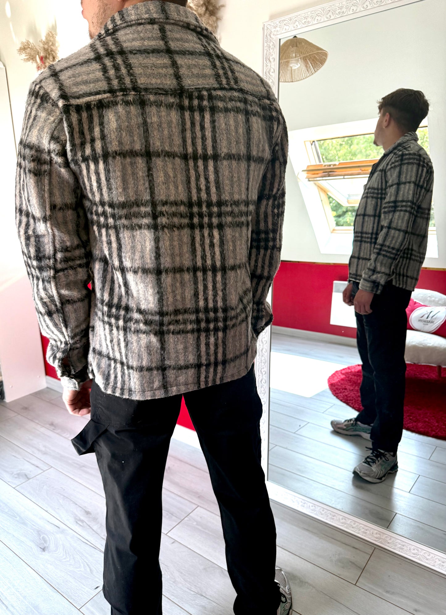 VESTE À CARREAUX - MaisonKLLY
