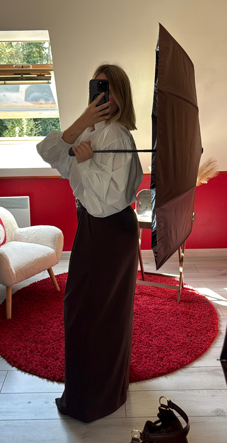 PARAPLUIE AUTOMATIQUE CHOCOLAT - MaisonKLLY