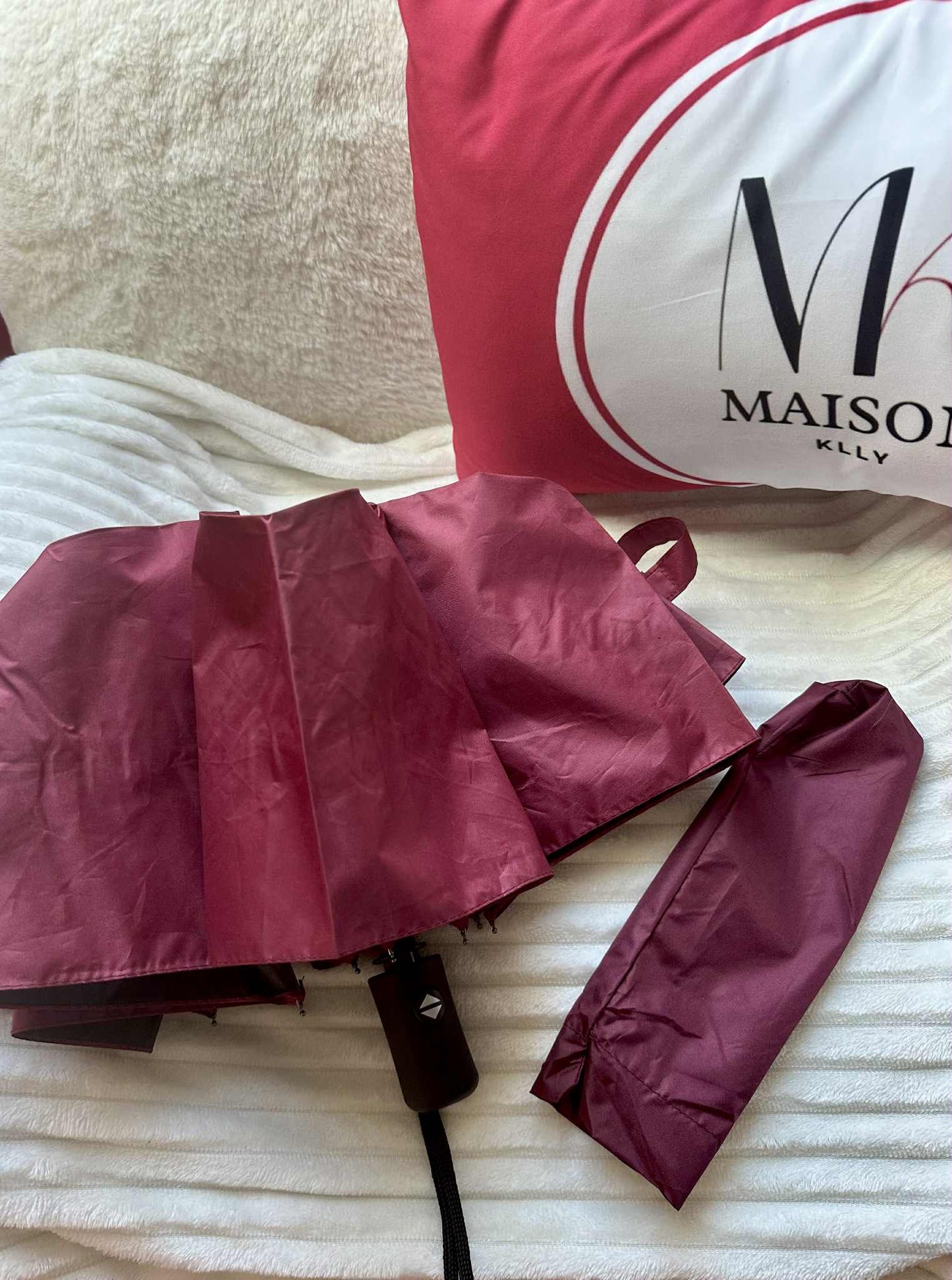 PARAPLUIE AUTOMATIQUE BORDEAUX - MaisonKLLY