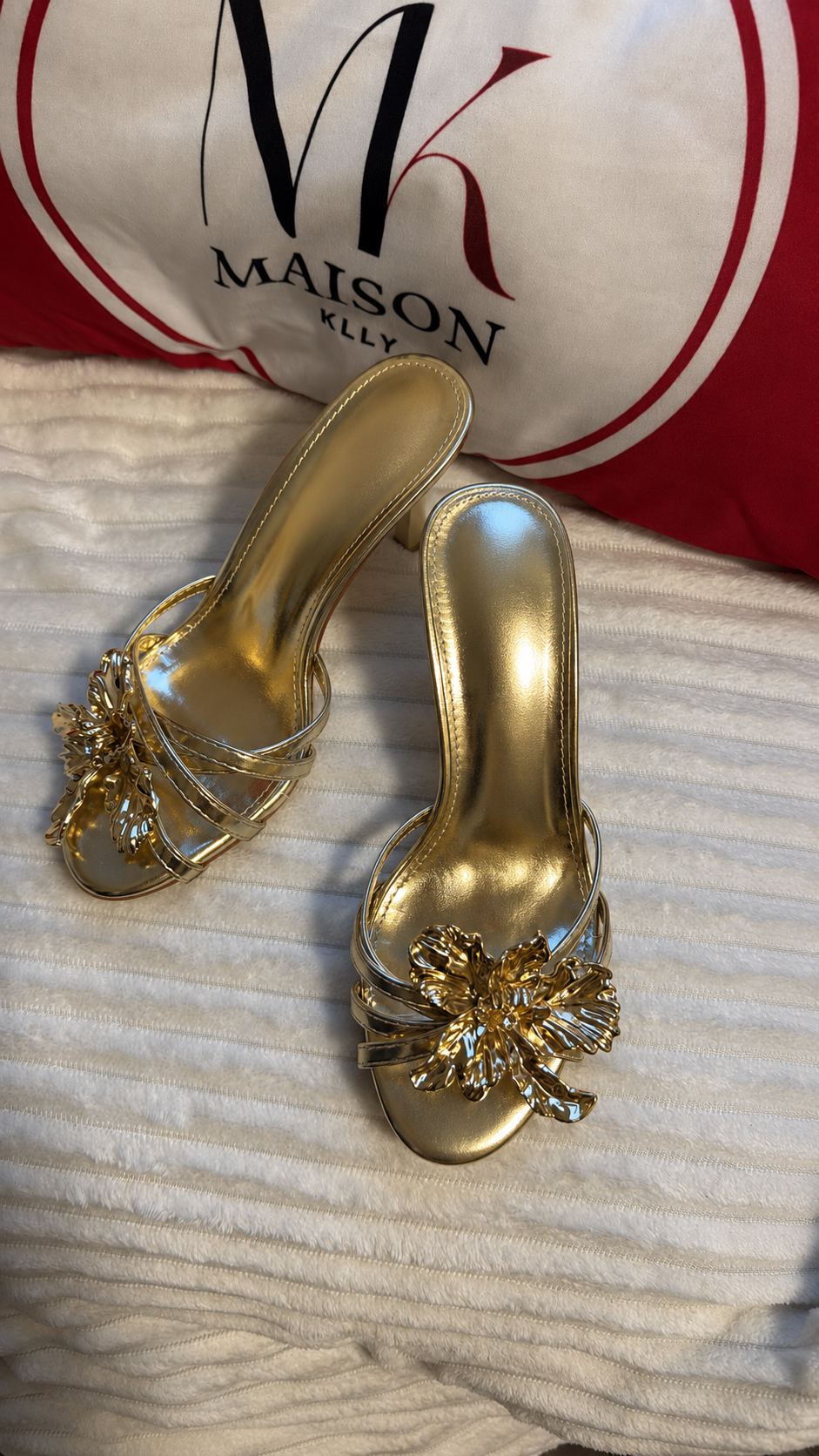 TALONS FLORA DORÉE