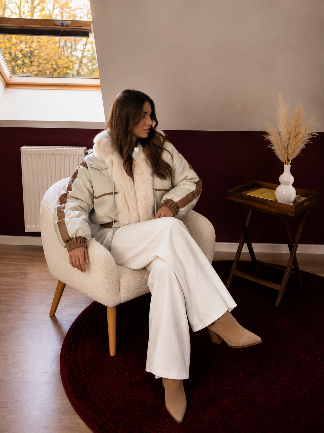 DOUDOUNE FOURRURE COURTE - MaisonKLLY