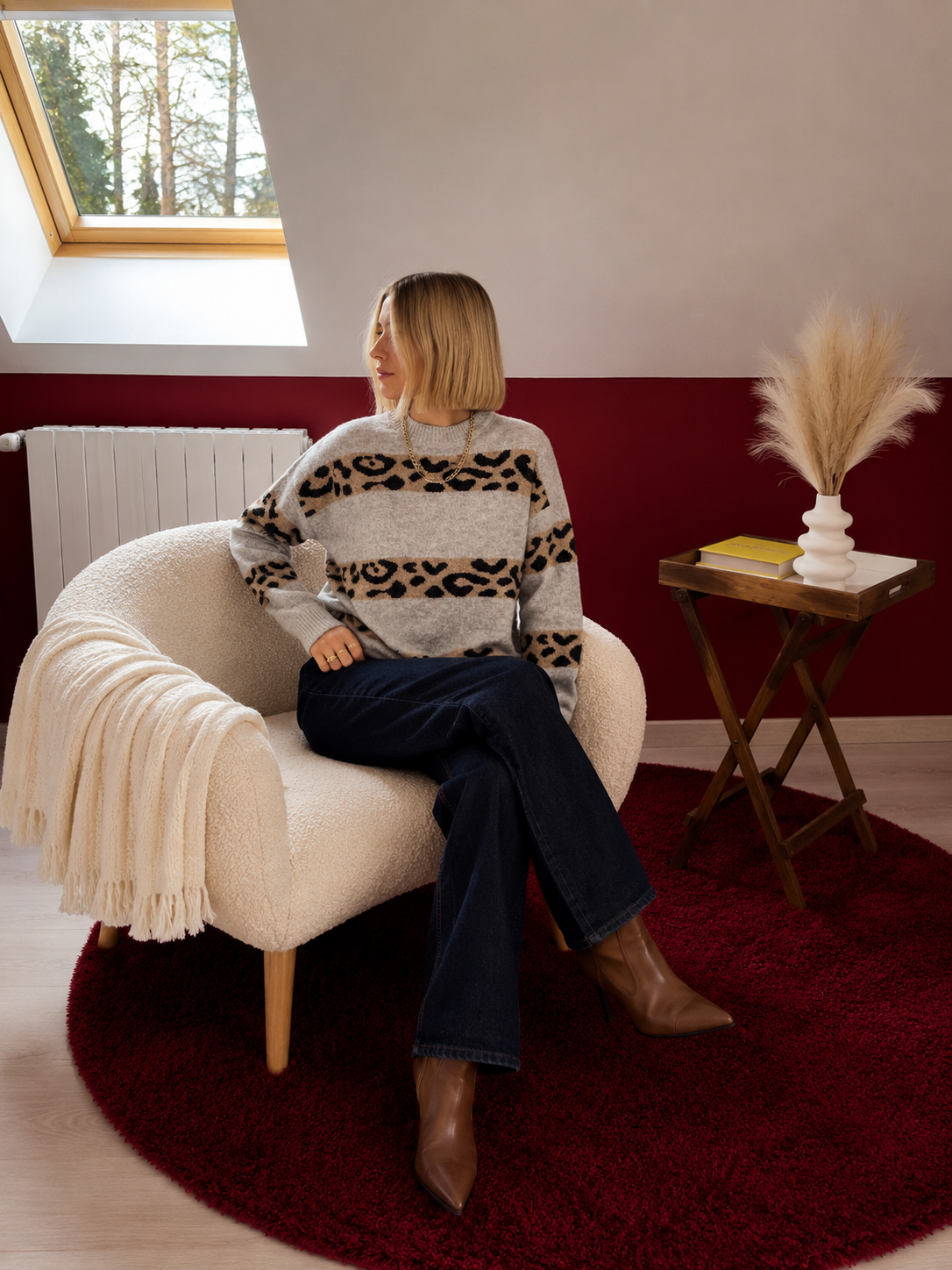 PULL LÉOPARD - MaisonKLLY