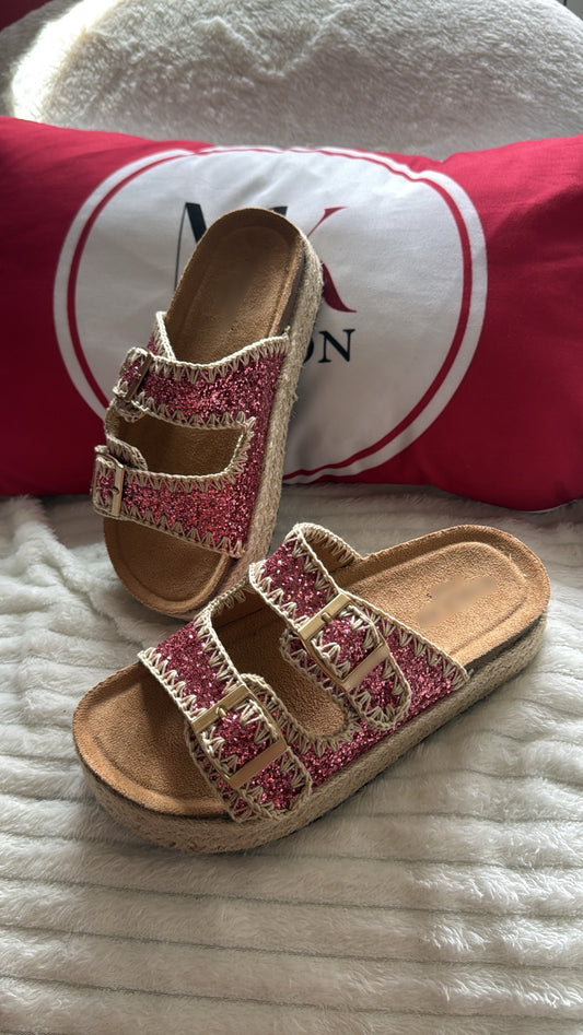 CLAQUETTES ROSA - MaisonKLLY