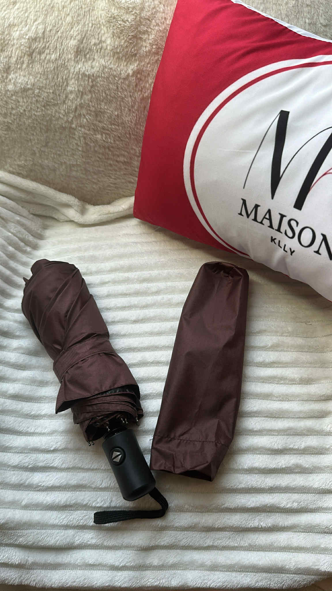 PARAPLUIE AUTOMATIQUE CHOCOLAT - MaisonKLLY