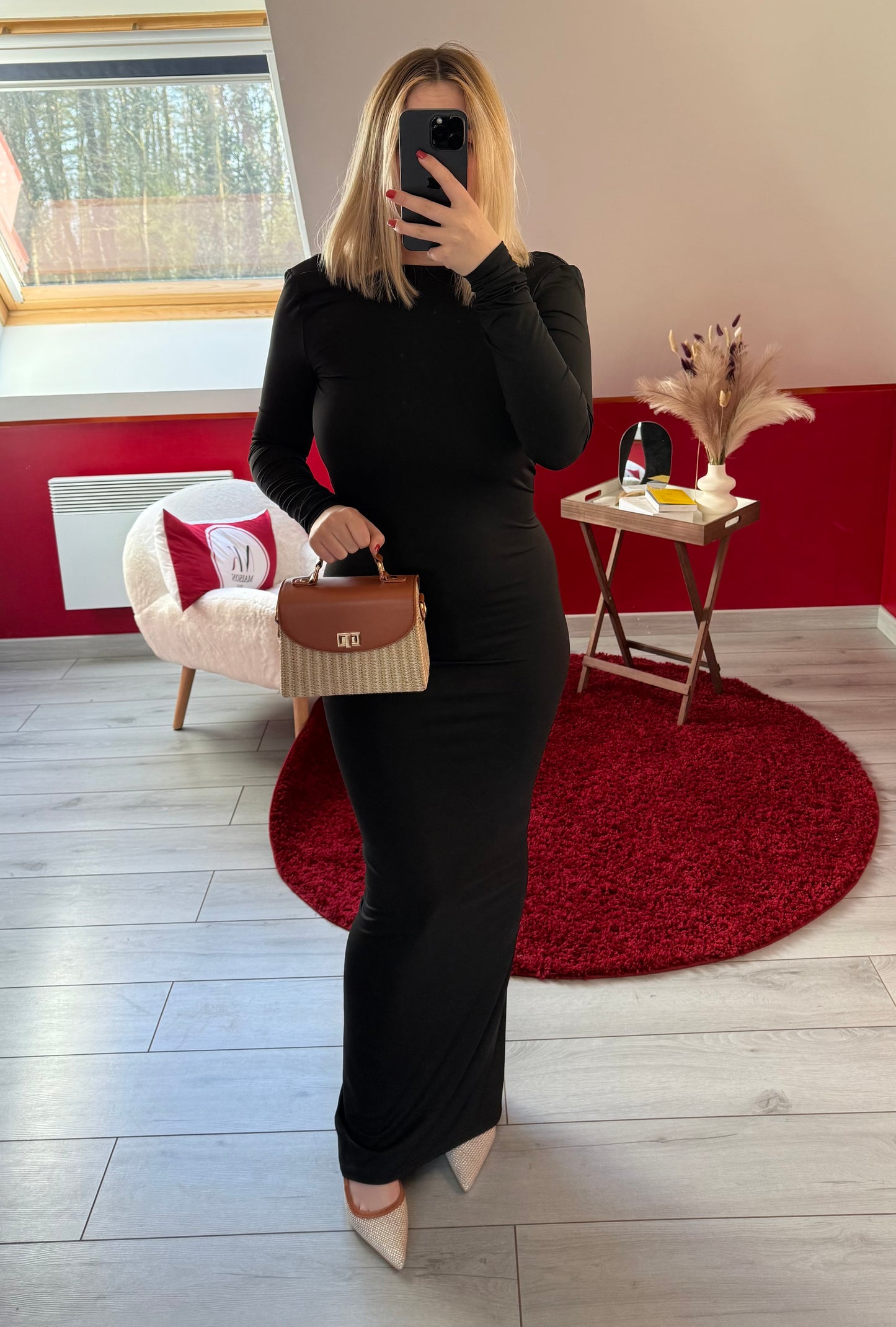 ROBE DOS NU NOIR - MaisonKLLY