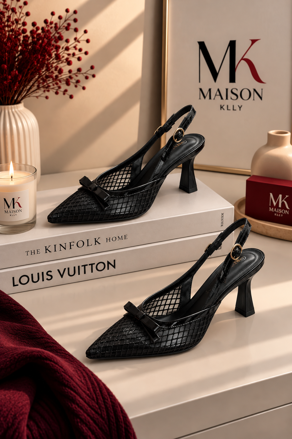 TALONS RESILLA NOIR