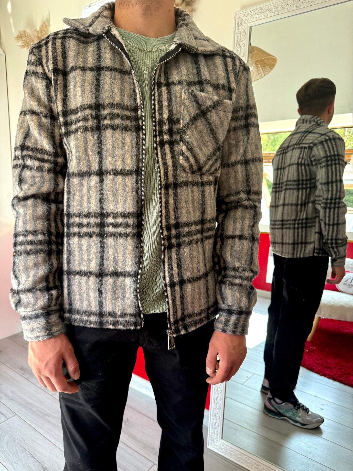 VESTE À CARREAUX - MaisonKLLY