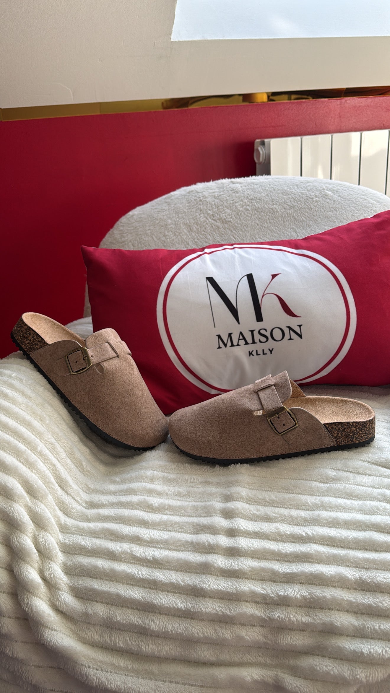 MULES ÉTÉ TAUPE - MaisonKLLY