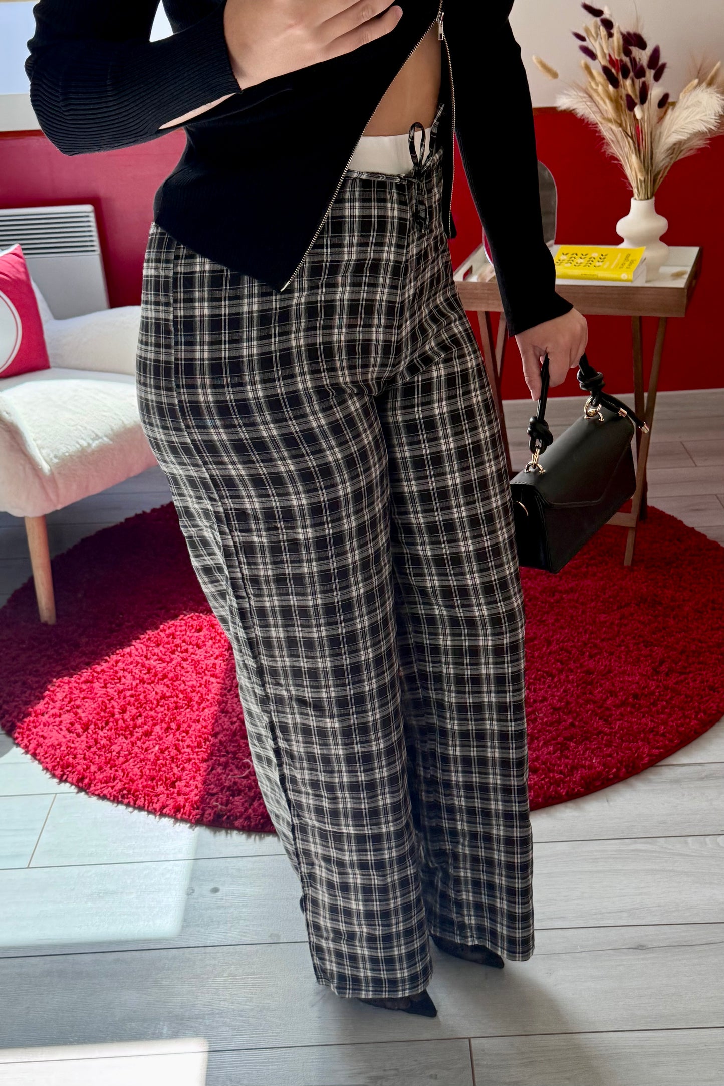 PANTALON À CARREAUX - MaisonKLLY