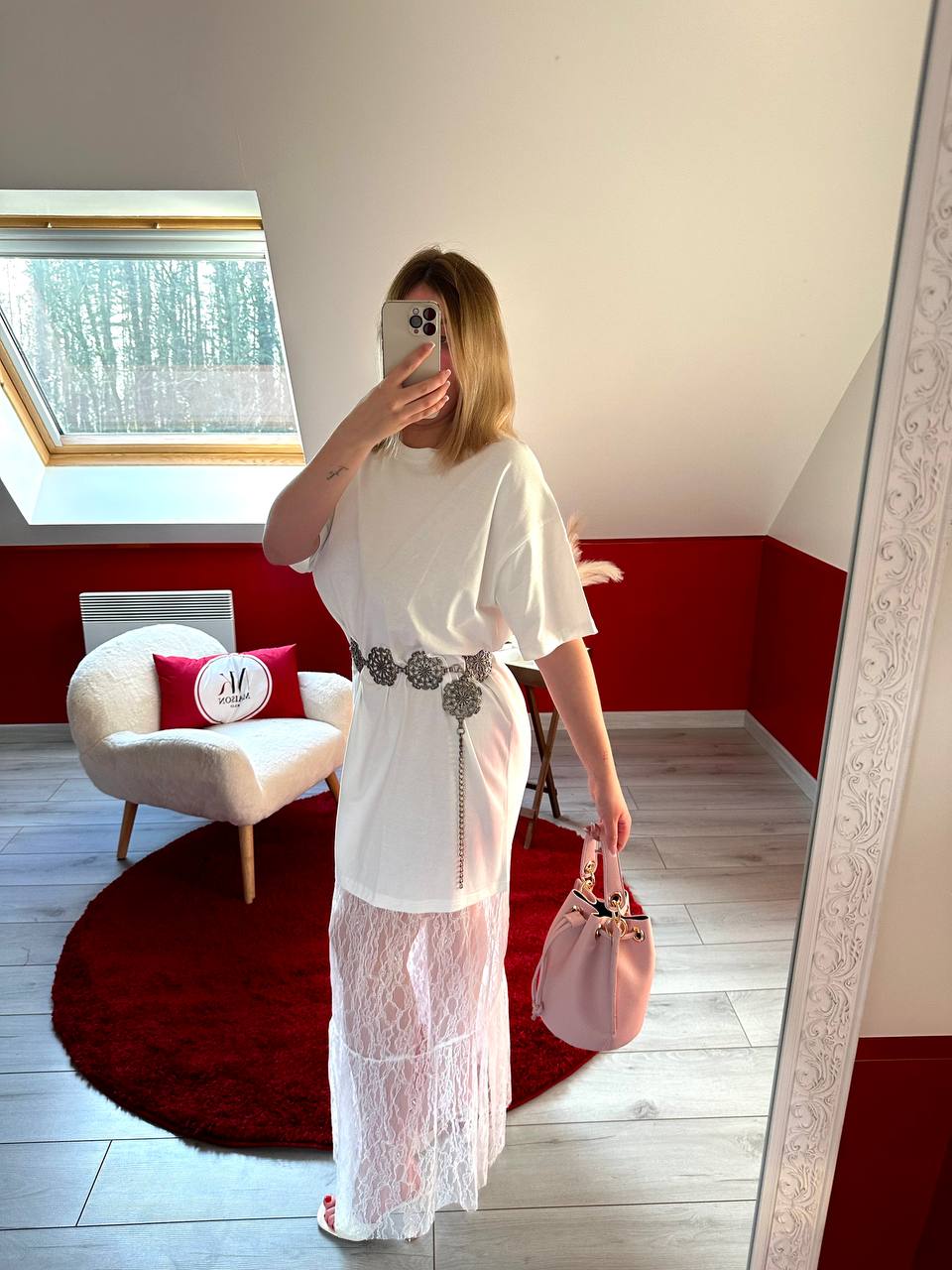 ROBE COTON EN DENTELLE - MaisonKLLY