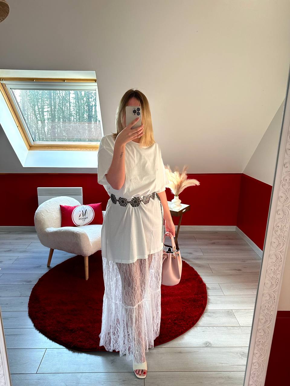 ROBE COTON EN DENTELLE - MaisonKLLY