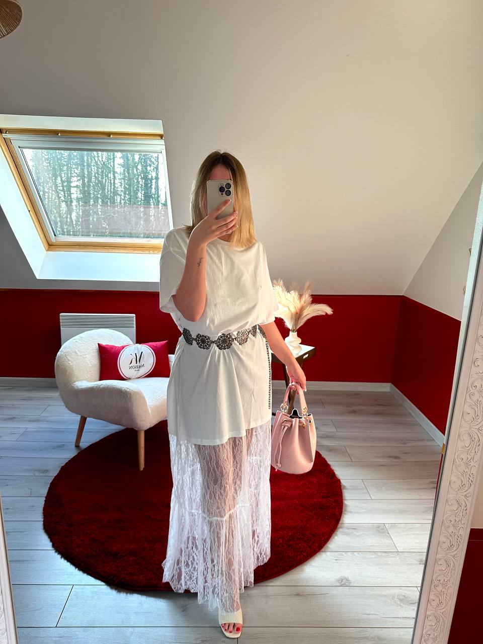 ROBE COTON EN DENTELLE - MaisonKLLY