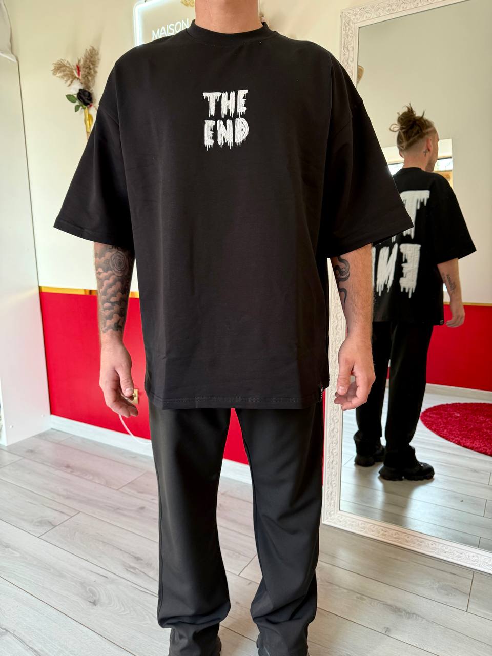 PANTALON NOIR - MaisonKLLY