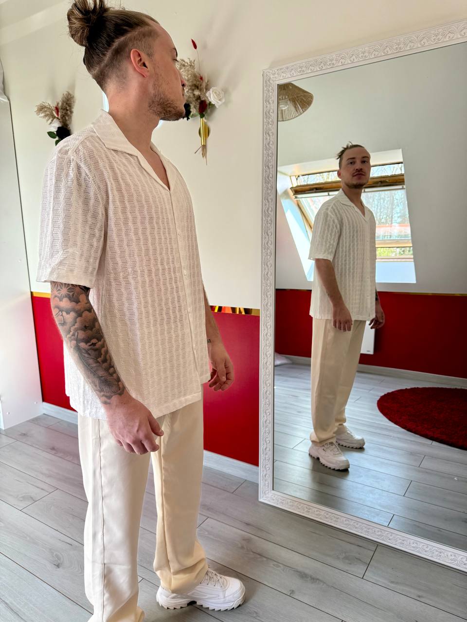 PANTALON BEIGE - MaisonKLLY