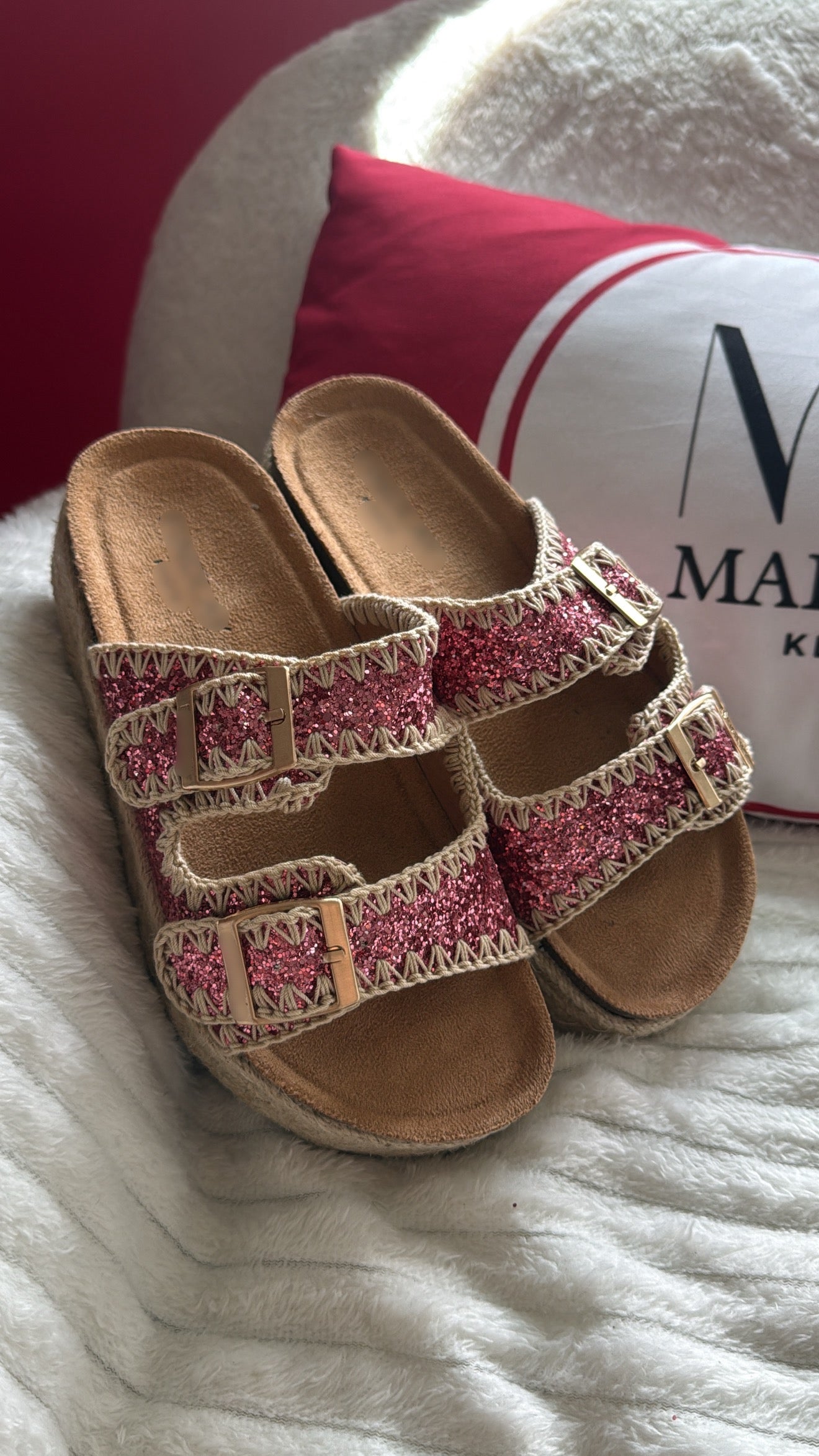 CLAQUETTES ROSA - MaisonKLLY