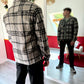 VESTE À CARREAUX - MaisonKLLY