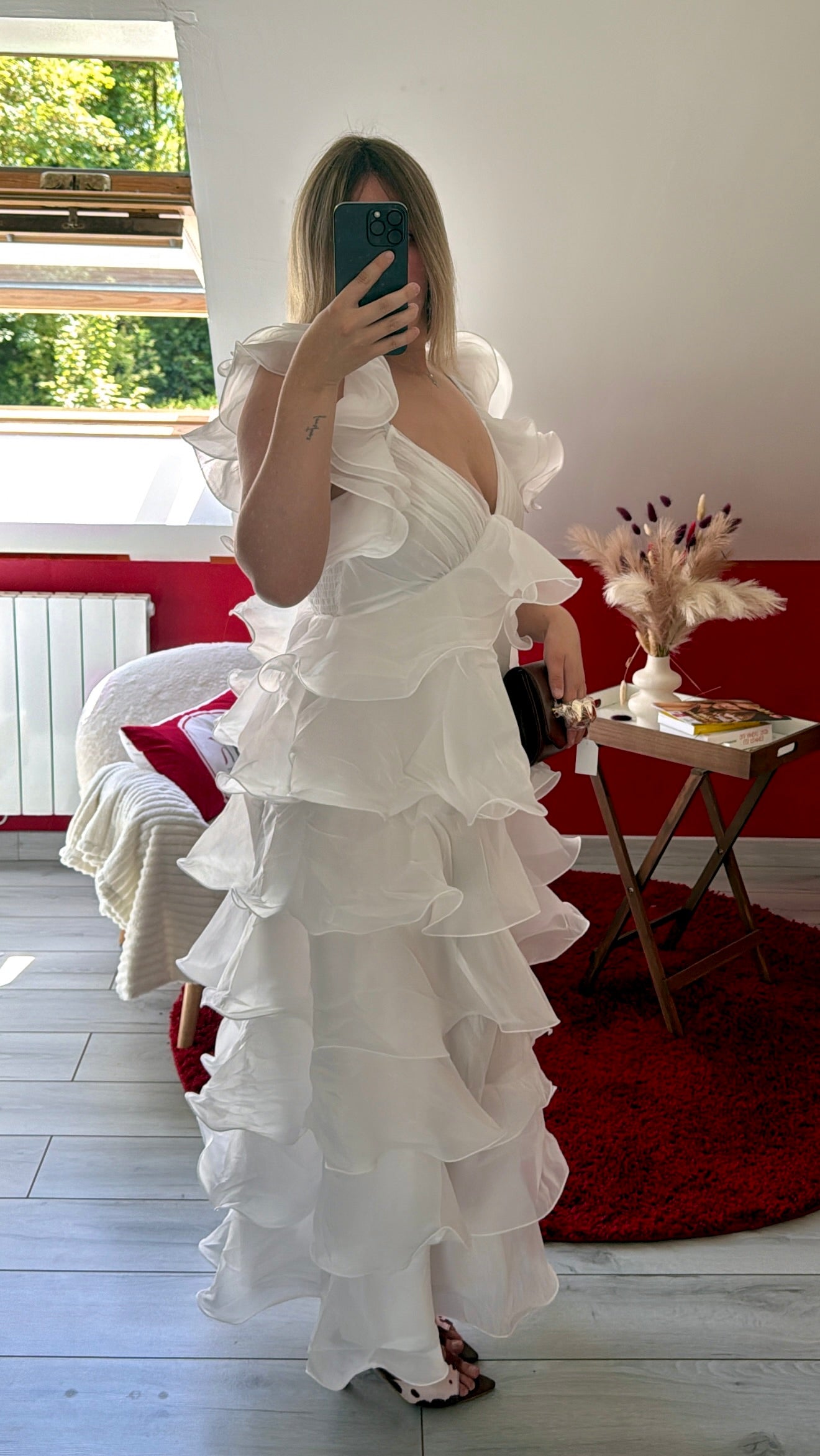 ROBE DE PRINCESSE BLANCHE - MaisonKLLY