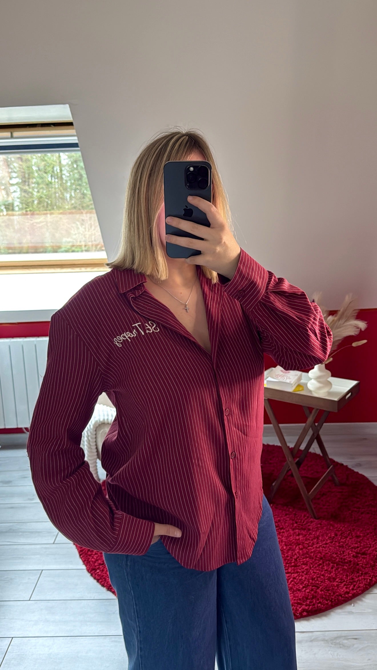 CHEMISE BORDEAUX ST-TROPEZ - MaisonKLLY