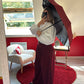 PARAPLUIE AUTOMATIQUE BORDEAUX - MaisonKLLY