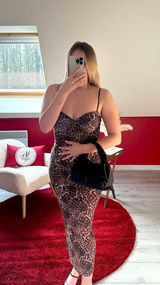 ROBE LÉOPARD - MaisonKLLY