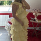 ROBE DE PRINCESSE JAUNE - MaisonKLLY