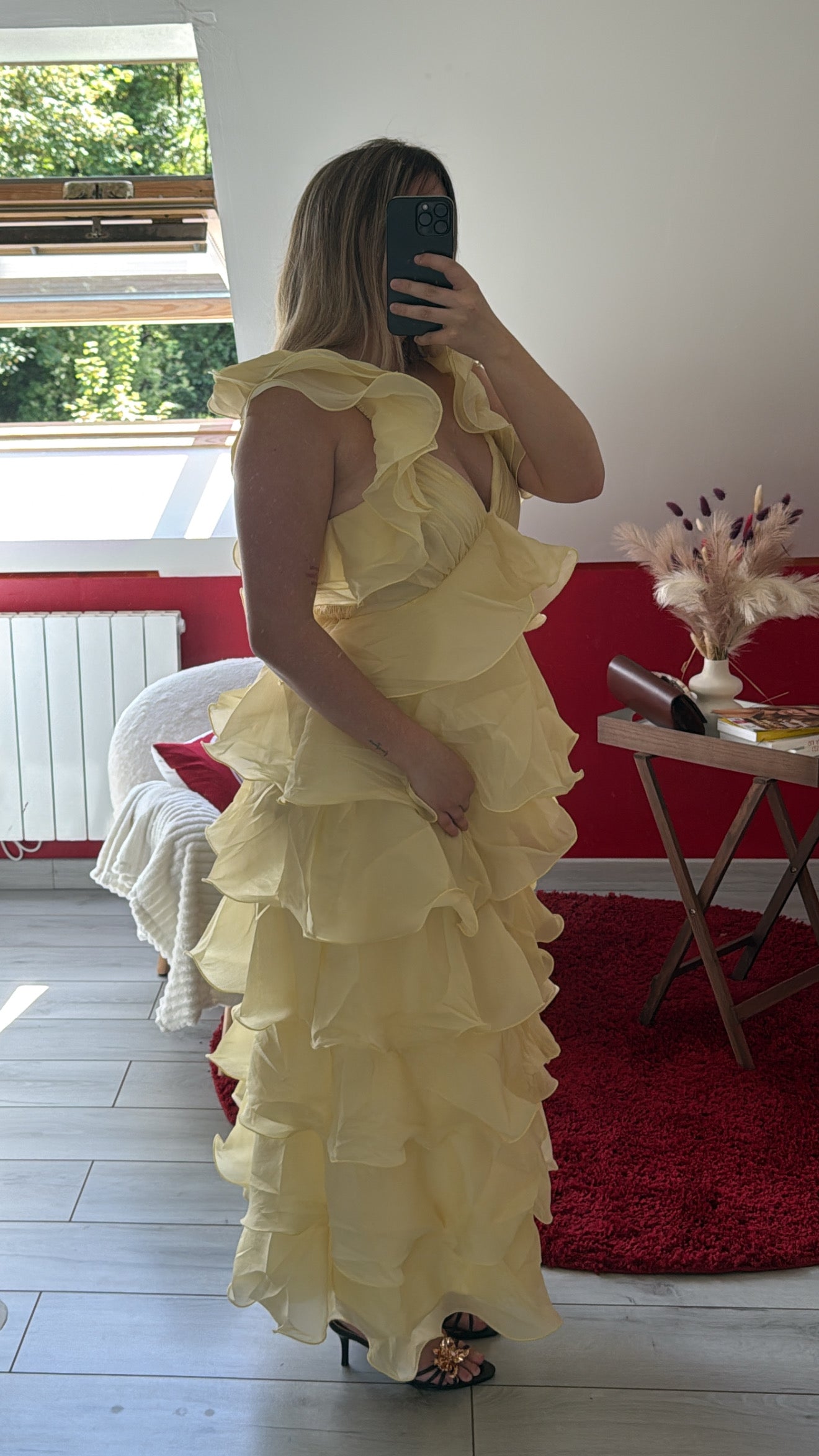ROBE DE PRINCESSE JAUNE - MaisonKLLY