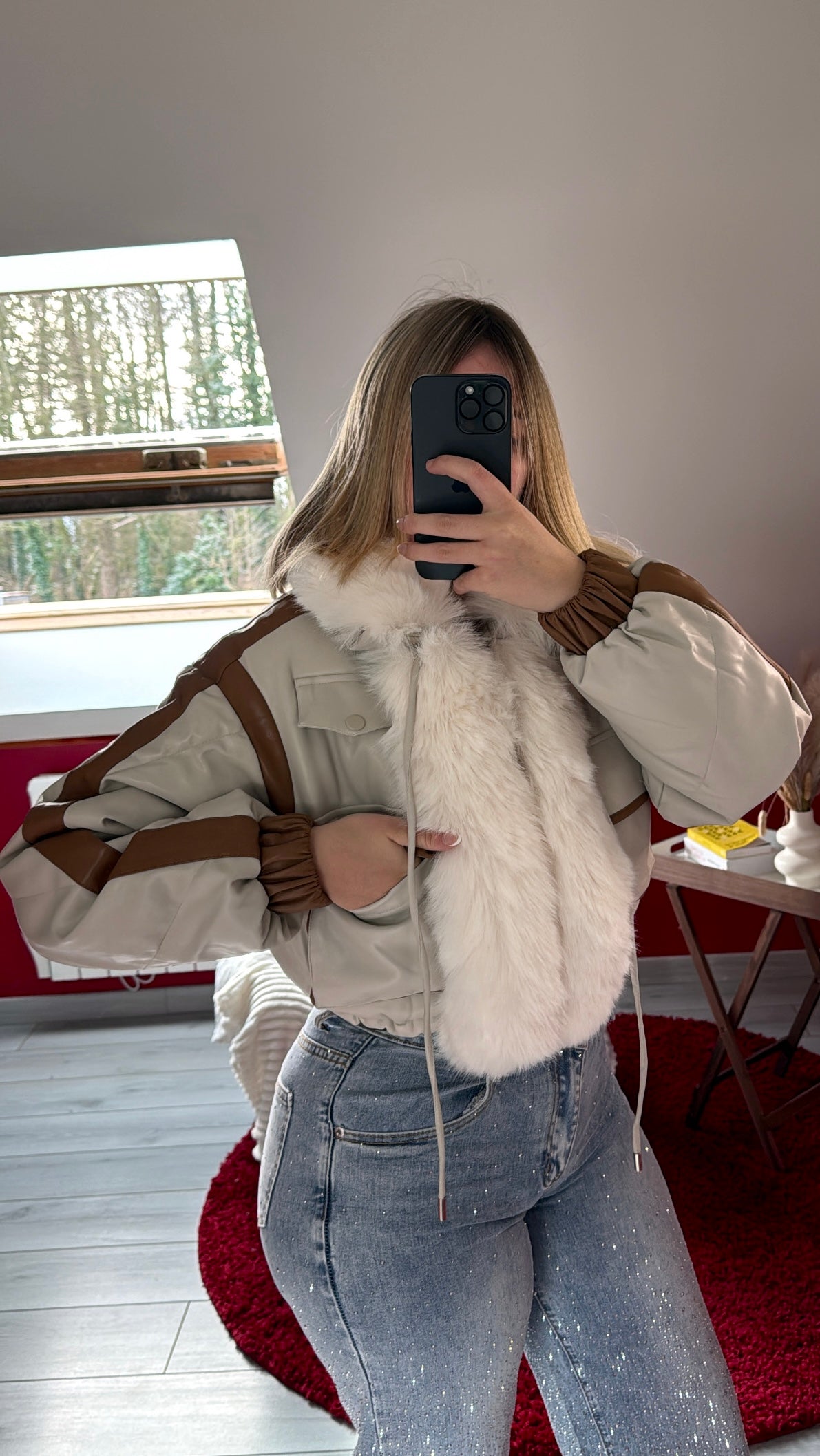 DOUDOUNE FOURRURE COURTE - MaisonKLLY