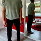 TEE-SHIRT EN MAILLE VERT D’EAU - MaisonKLLY