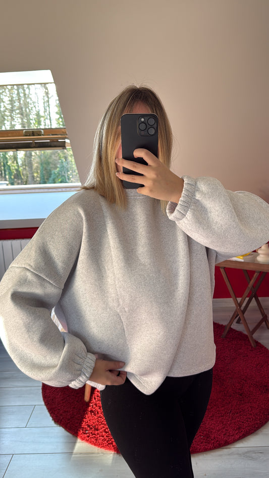 SWEAT COTON MOMMY BORDEAUX - MaisonKLLY