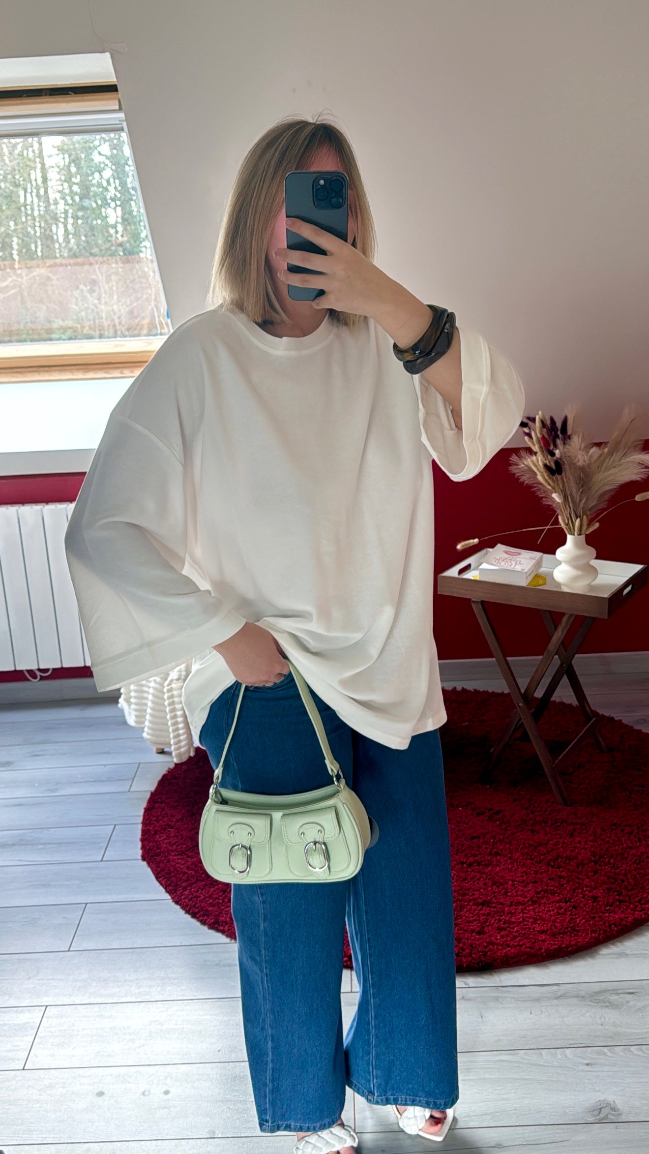 TUNIQUE COTON BLANC - MaisonKLLY