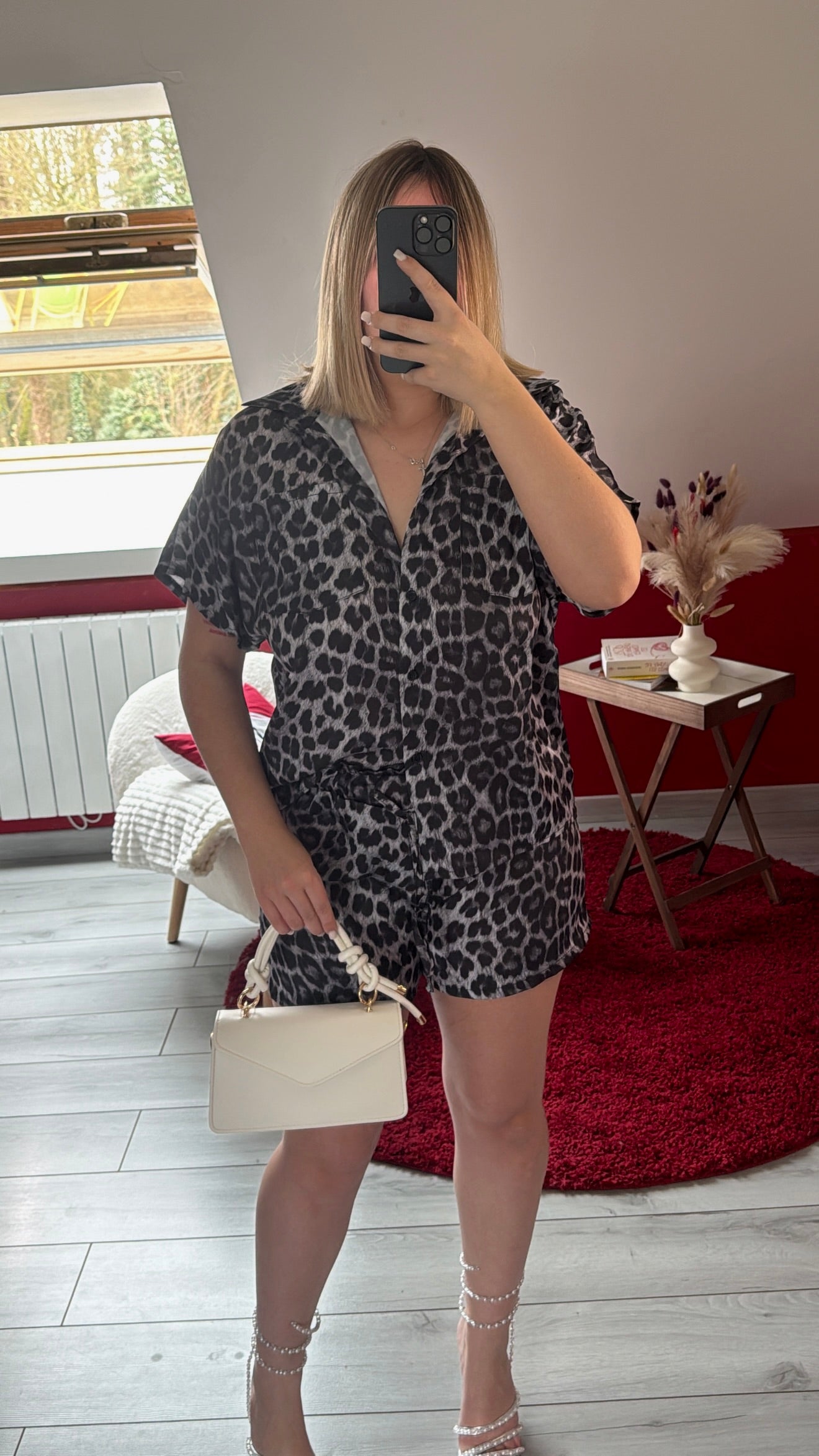 ENSEMBLE SHORT LÉOPARD - MaisonKLLY