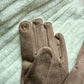 GANTS TACTILE TAUPE - MaisonKLLY