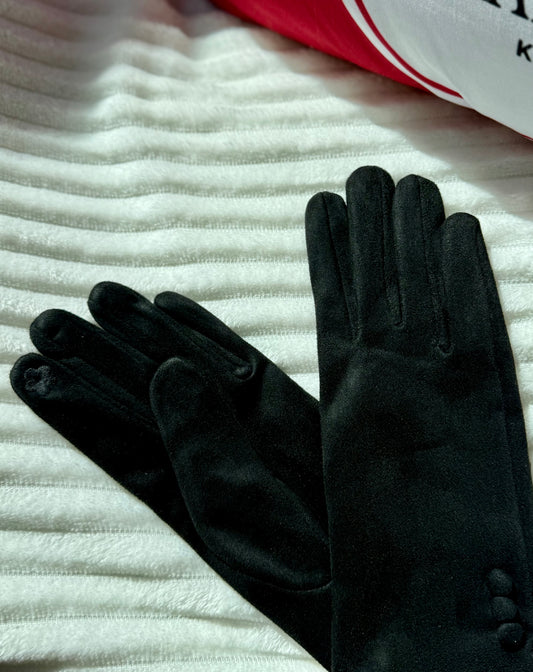 GANTS TACTILE NOIR - MaisonKLLY