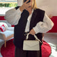 VESTE MOUMOUTE SANS MANCHE NOIR - MaisonKLLY