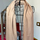 ÉCHARPE CACHEMIRE BICOLORE TAUPE ET BEIGE - MaisonKLLY
