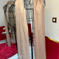 ÉCHARPE CACHEMIRE BICOLORE TAUPE ET BEIGE - MaisonKLLY