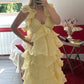 ROBE DE PRINCESSE JAUNE - MaisonKLLY