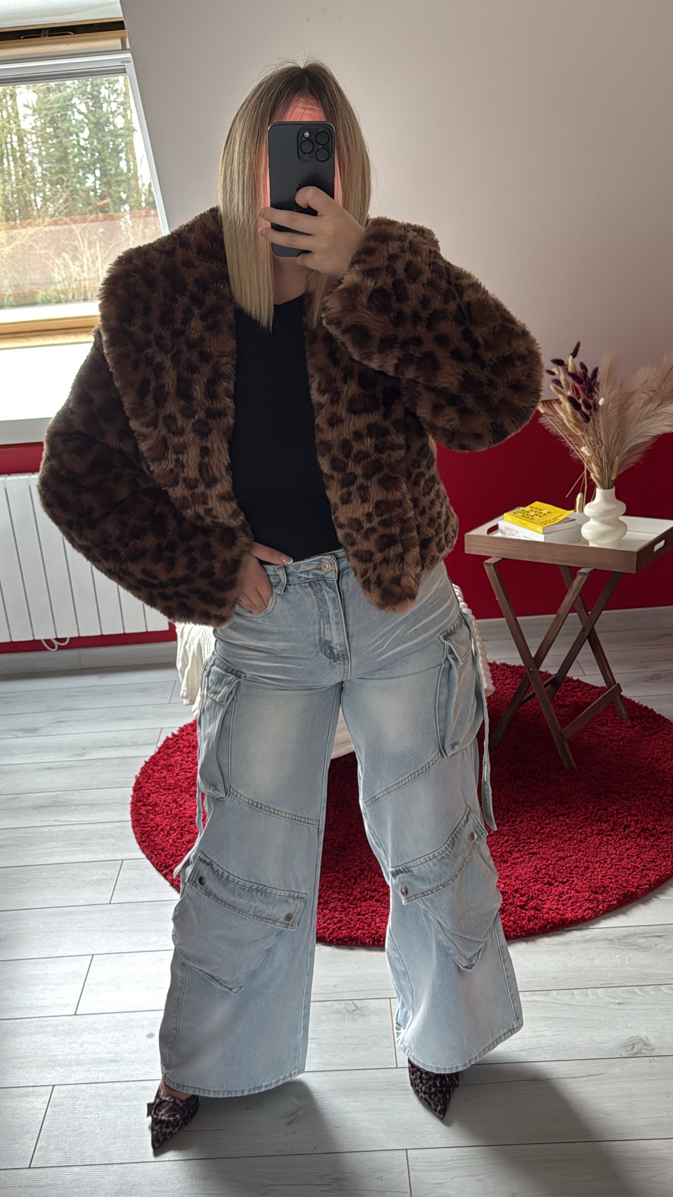 FOURRURE IMPRIMÉ LÉOPARD - MaisonKLLY