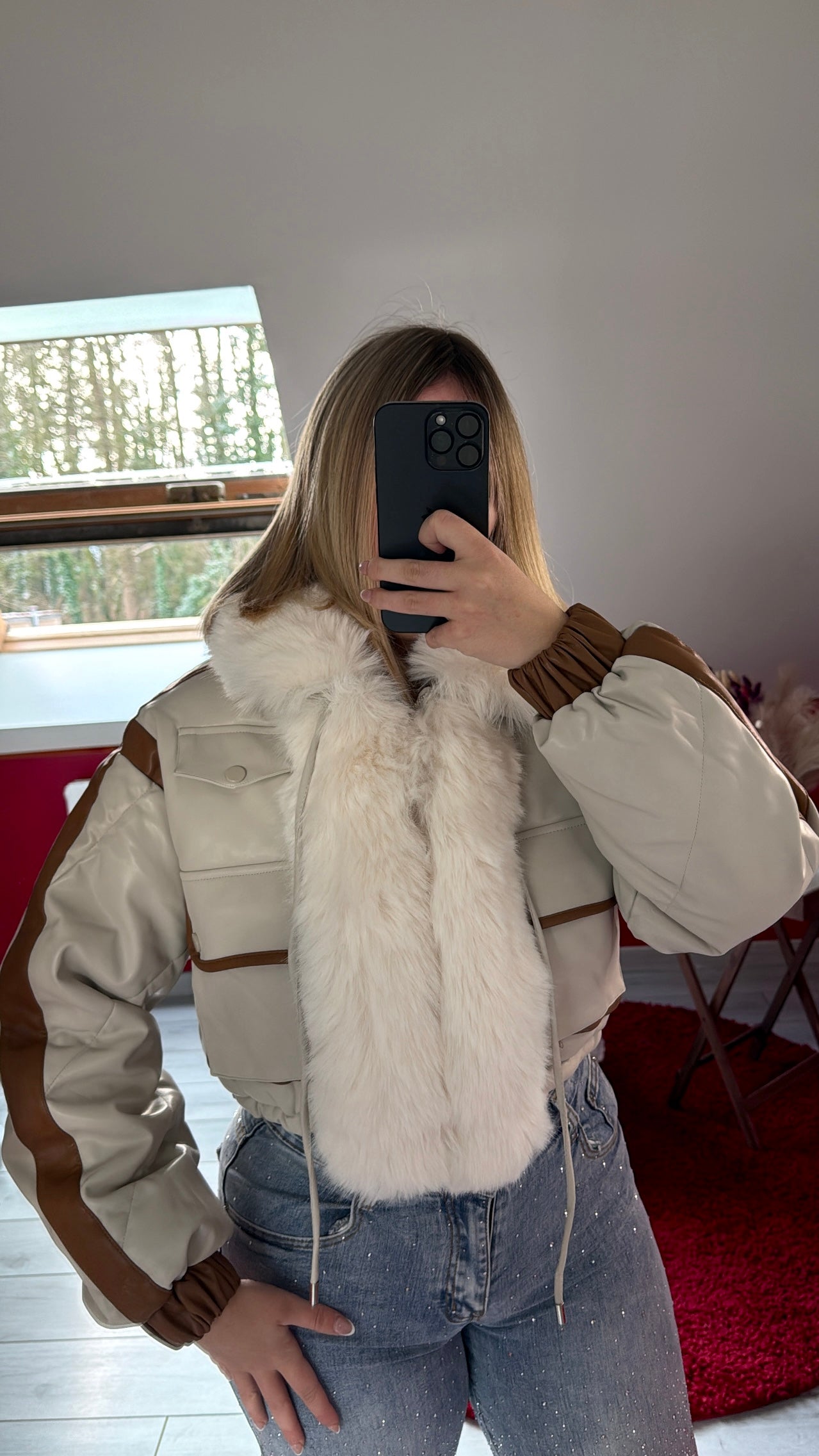 DOUDOUNE FOURRURE COURTE - MaisonKLLY