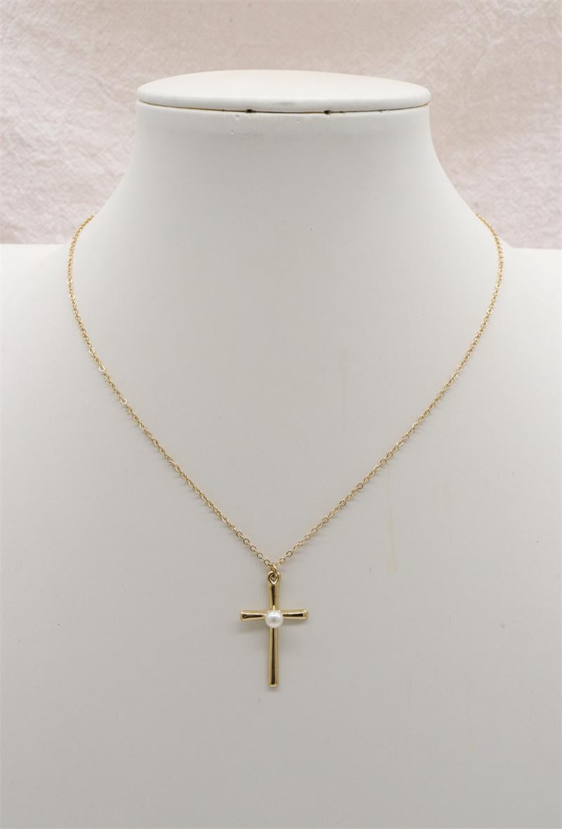 COLLIER CROIX OR - MaisonKLLY