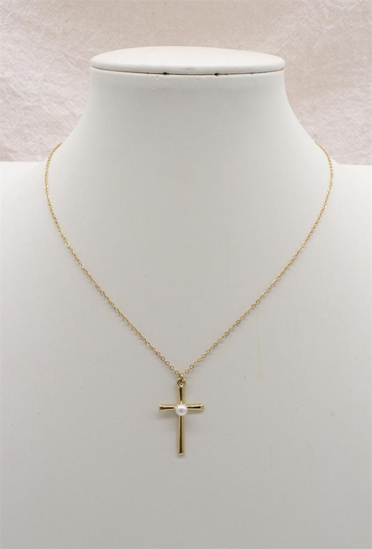 COLLIER CROIX OR - MaisonKLLY