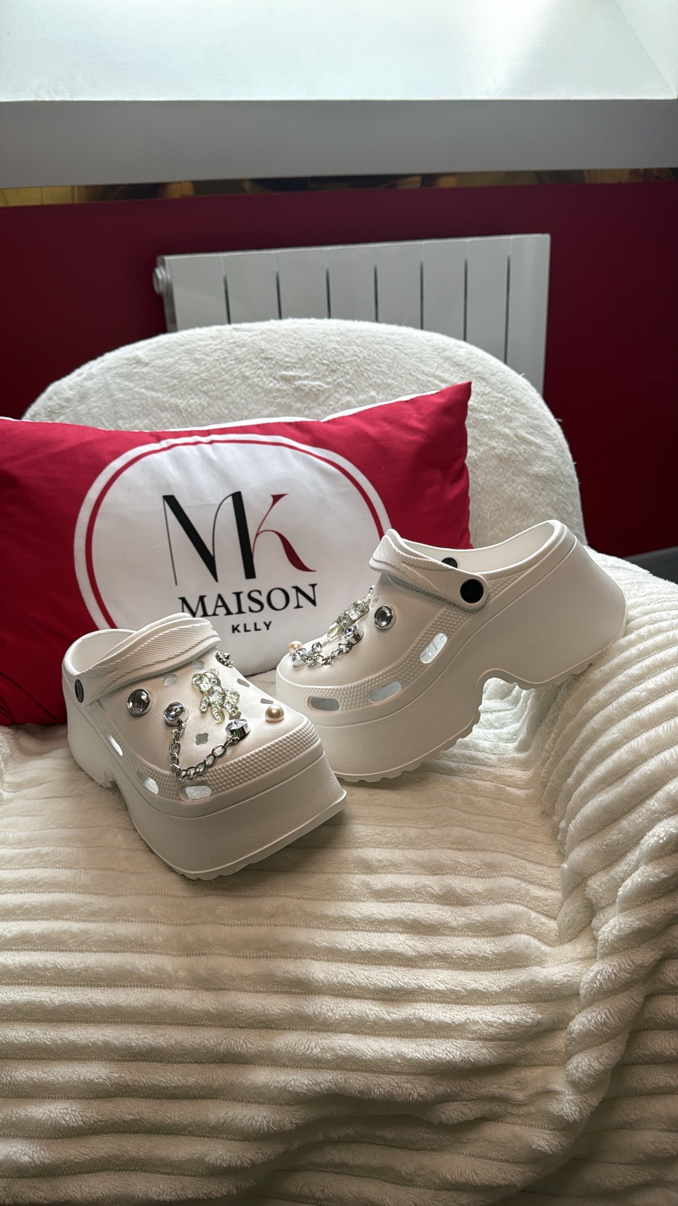 CROCS CUSTOM BLANCHE - MaisonKLLY
