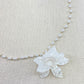 BRACELET PERLE FLEUR BLANCHE - MaisonKLLY