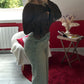 JEANS DÉLAVÉ - MaisonKLLY