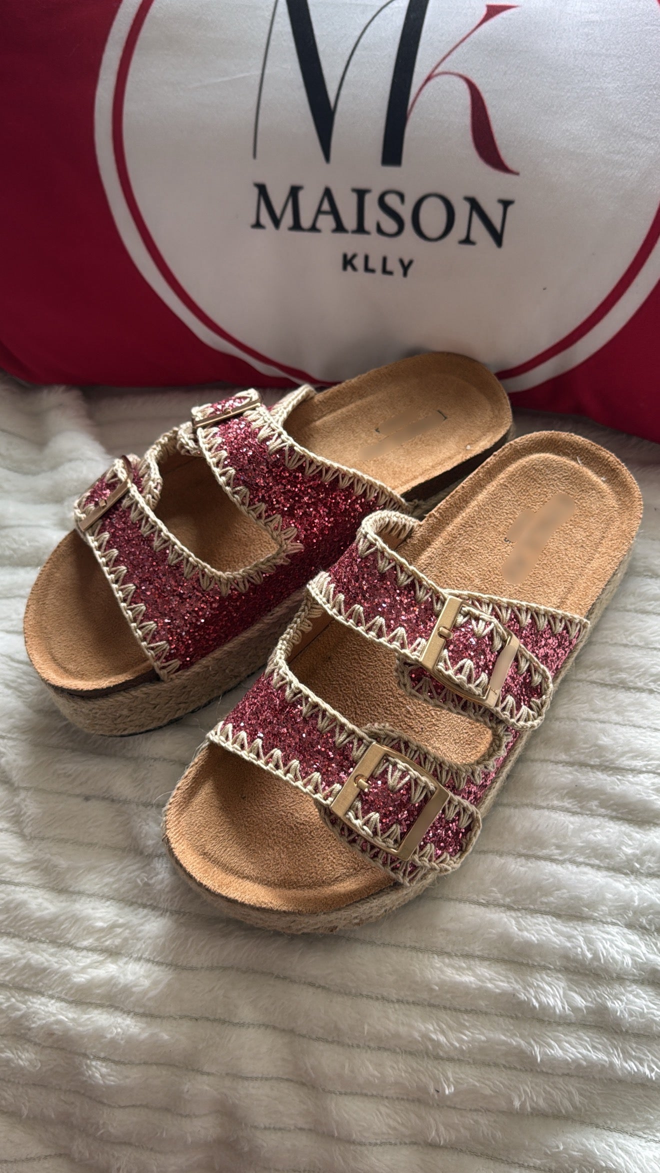 CLAQUETTES ROSA - MaisonKLLY
